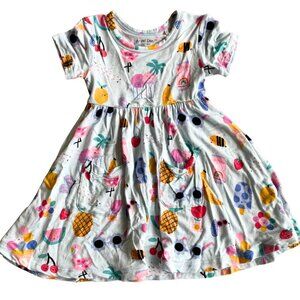 Angel Deal Girl's Bamboo Twirl Dress - Size 12-18 Months